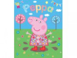 Peppa Pig nlepky na stenu a dekorcie