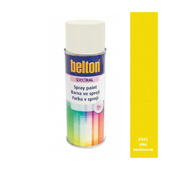 Spray Belton 400 ml RAL 1021 žltá horčicová