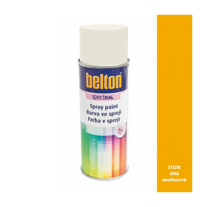 Spray Belton 400 ml RAL 1028 žltá melónová