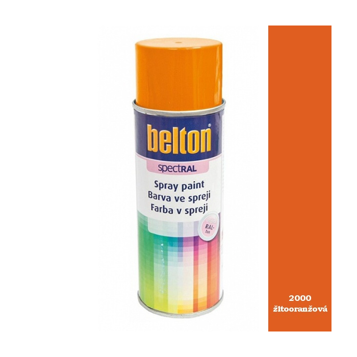 Spray Belton 400 ml RAL 2000 žltooranžová