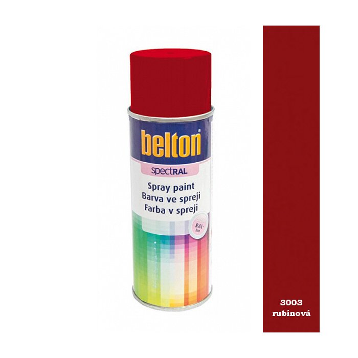 Spray Belton 400 ml RAL 3003 červená rubínová