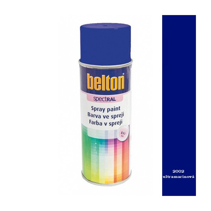 Spray Belton 400 ml RAL 5002 modrá ultramarínová