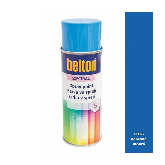 Spray Belton 400 ml RAL 5015 modrá nebeská