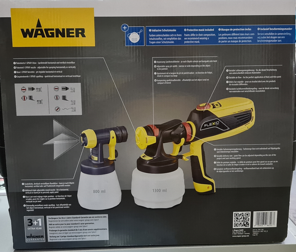 Wagner Striekacia pi to Universal Sprayer W 590 Flexio Farby