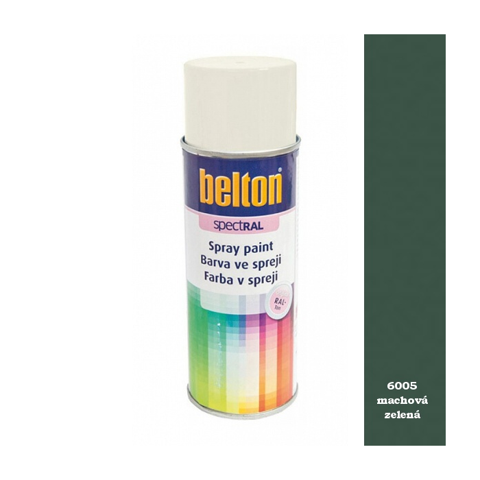 Spray Belton 400 ml RAL 6005 zelená machová
