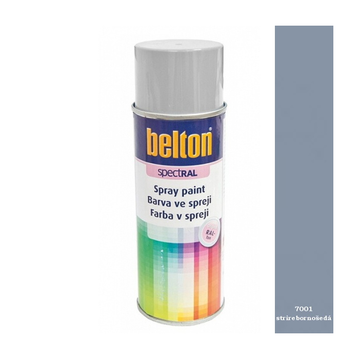 Spray Belton 400 ml RAL 7001 striebrošedá