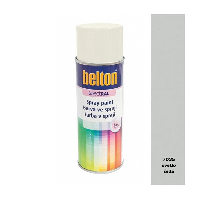 Spray Belton 400 ml RAL 7035 svetlosivá