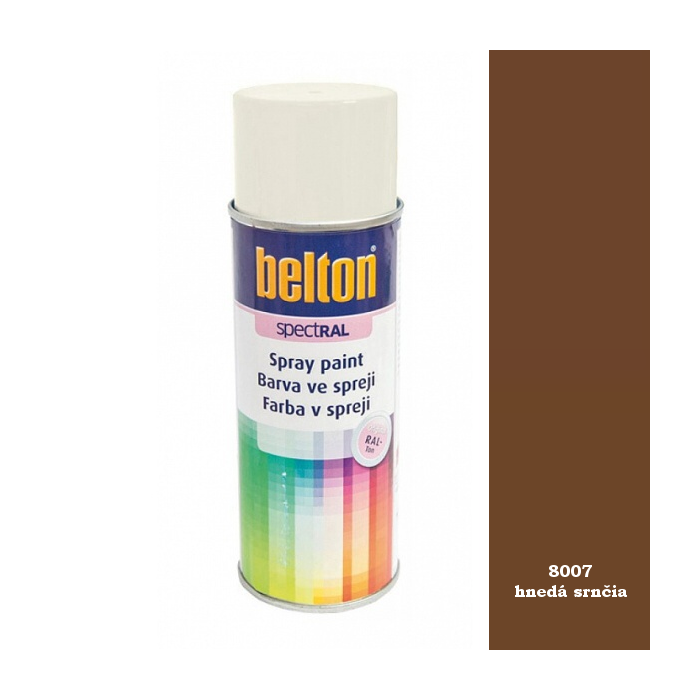Spray Belton 400 ml RAL 8007 hnedá srnčia