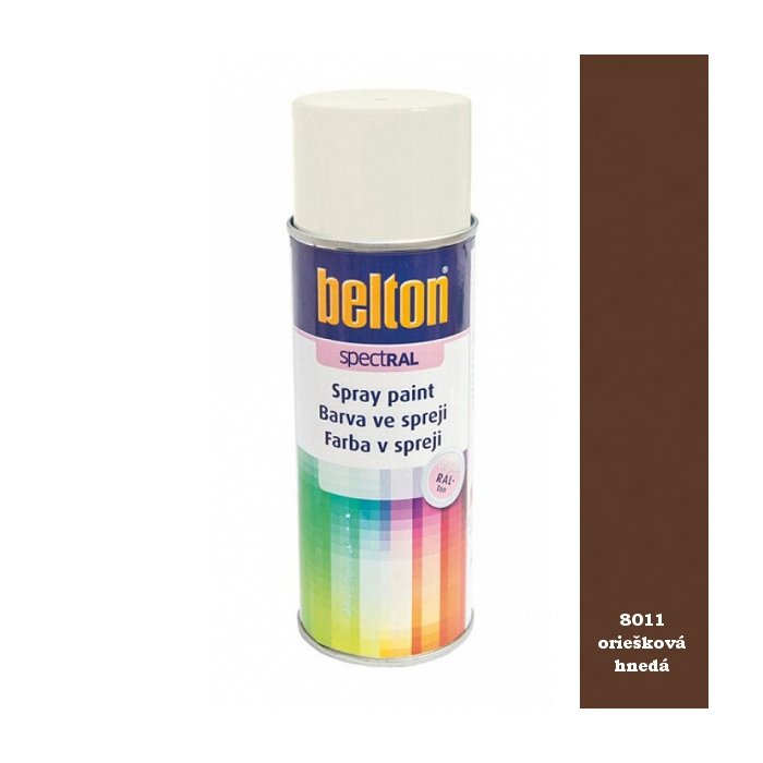 Spray Belton 400 ml RAL 8011 hnedá oriešková