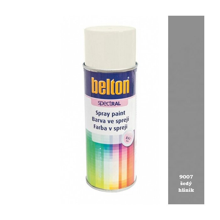 Spray Belton 400 ml RAL 9007 šedý hliník