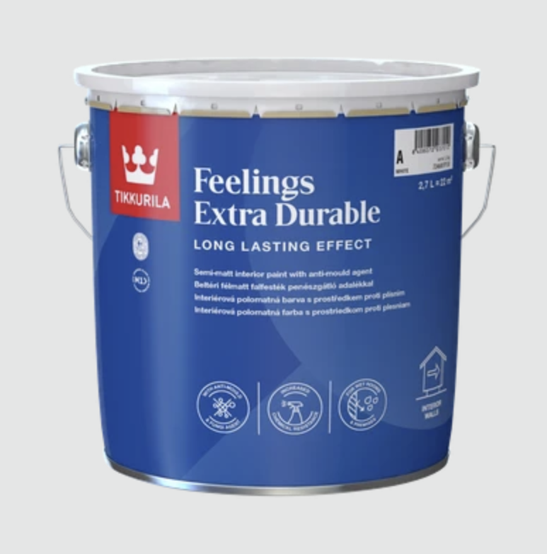 Tikkurila Feelings extra Durable - protiplesňová vrchná farba