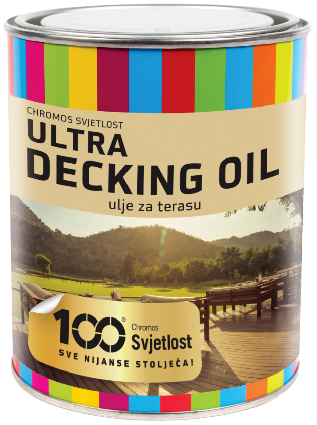 Ultra Decking Oil - olej na drevené terasy 2,5 L