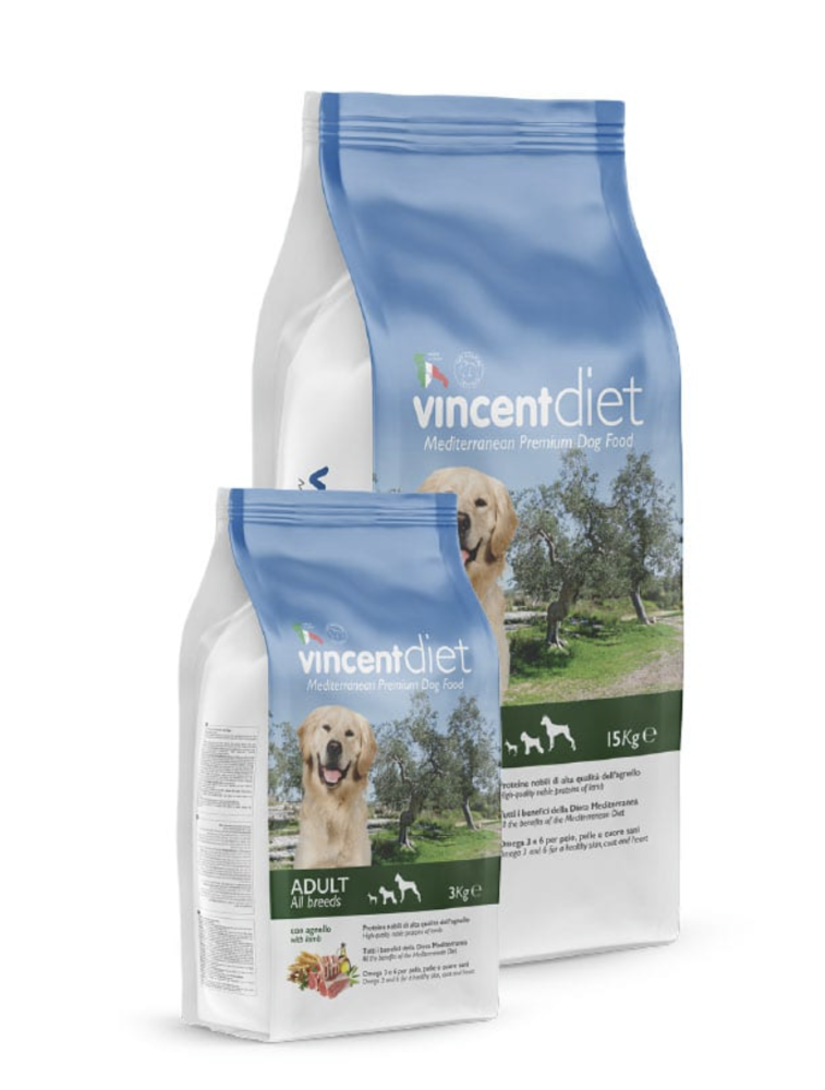 Vincent Diet adult lamb granule 15 kg
