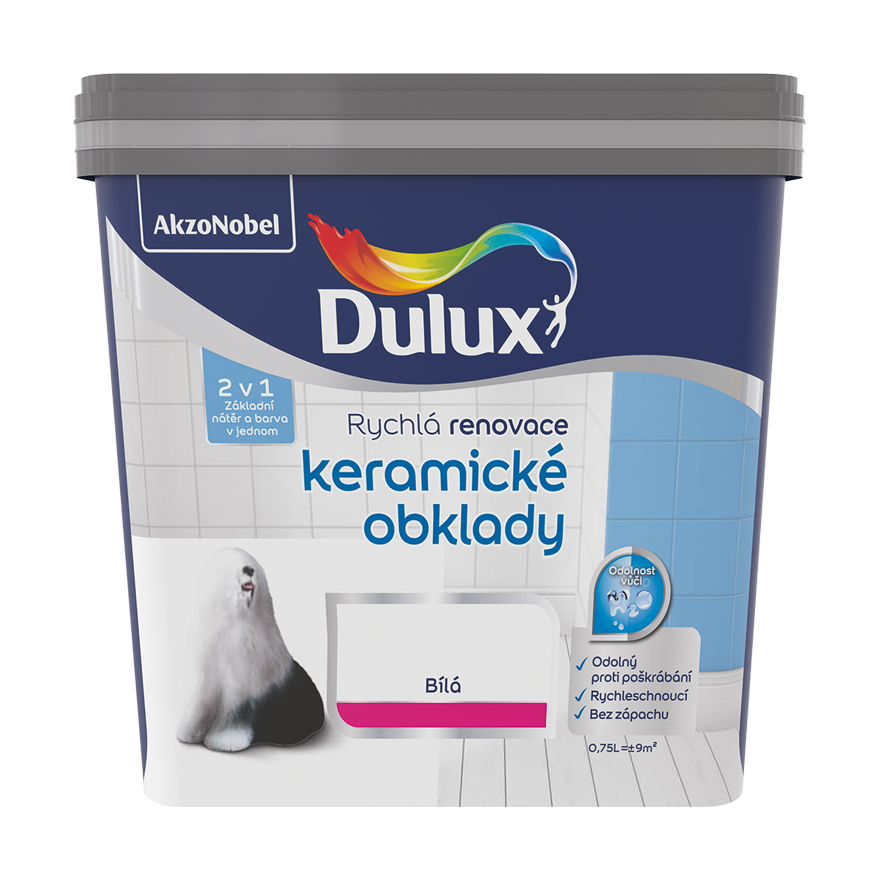 Dulux rýchla renovácia keramické obklady 0,75 L