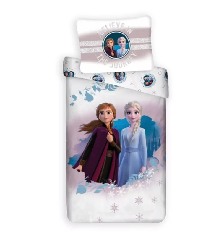Posteľné obliečky Ľadové kráľovstvo Biele II
