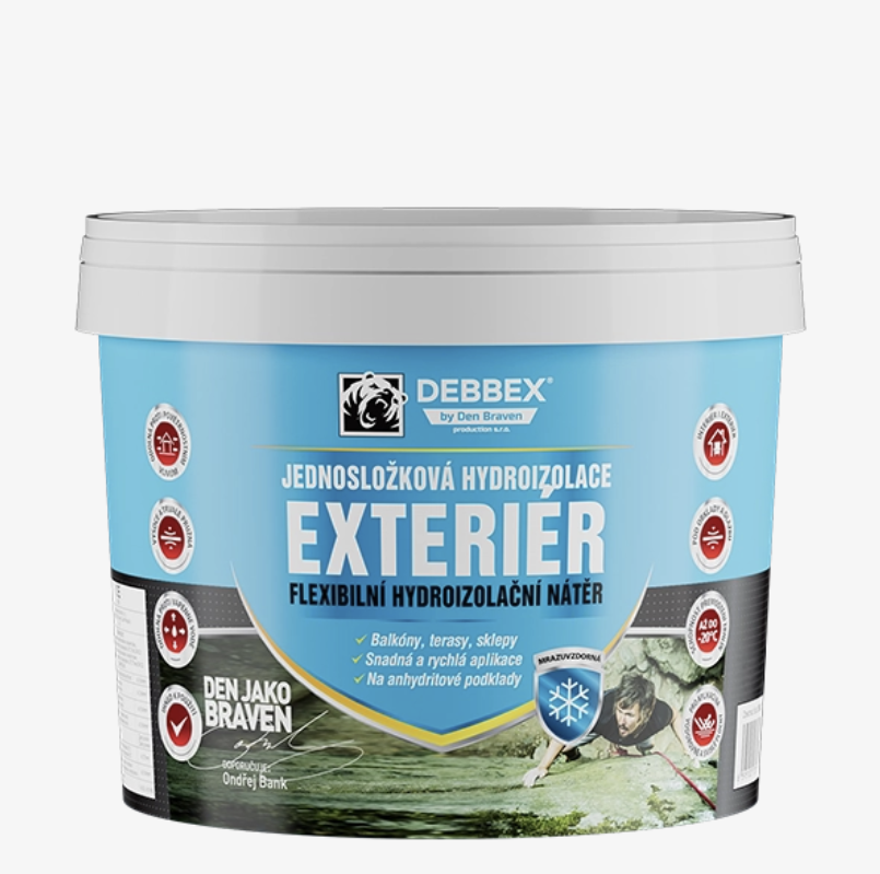Jednozložková hydroizolácia EXTERIÉR