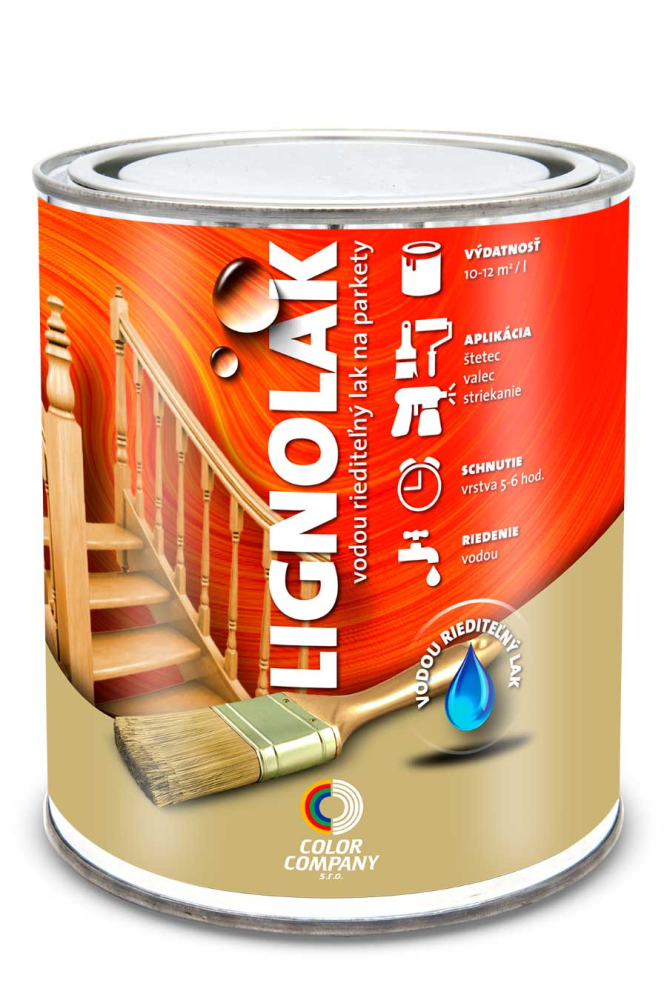 Lignolak - priesvitný matný