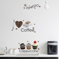 Nálepka na stenu Coffee 58106