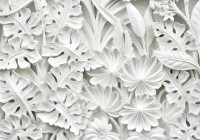 Luxusná fototapeta 10052 3D Alabastrové kvety