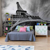 Luxusn fototapeta 10215 Black and White Eiffel