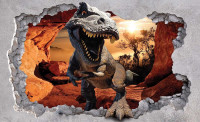 Luxusná fototapeta 11033 3D Dinosaur