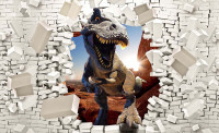 Luxusná fototapeta 11461 3D Dinosaur