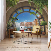 Luxusn fototapeta 11511 Venice Gondolas Archway View