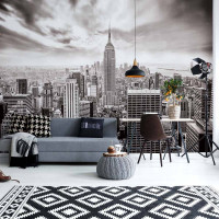 Luxusn fototapeta 2318 New York City Skyline Black And White