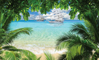 Luxusná fototapeta 2598 Tropical Beach Island