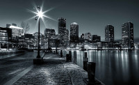 Luxusná fototapeta 275 Výhľad na Boston