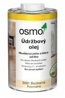 Osmo drbov olej 3081 Bezfarebn Hodvbny Polomatn 1 L