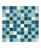 Nálepka na obkladaèky 31218 modrá mozaika