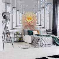 Luxusn fototapeta 3557 Flower 3D Bubbles