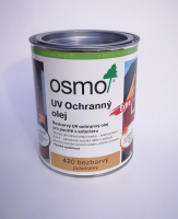 OSMO 420 olej ochranný s UV-filtrom bezfarebný 2,5l