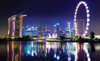 Luxusná fototapeta 649 Singapur