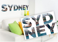 Nlepka na stenu Sydney