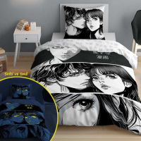 Posten oblieky Manga Anime svietiace v tme