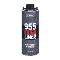 HB Body 955 RAPTOR tough liner - 2k polyuretn textra ierny 600ml