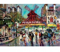 Luxusn fototapeta 168 p Moulin Rouge