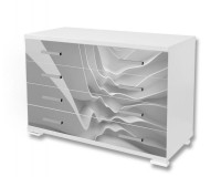 Nlepka na nbytok 3D Vlna DS-B28