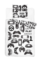 Posten oblieky Game black-white