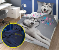 Posten oblieky Husky svietiace