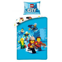 Posten oblieky Lego City Polcia Blue