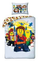 Poste¾né oblieèky Lego City Grey