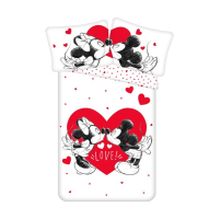 Posteľné obliečky Mickey a Minnie Mouse Love V