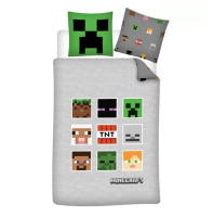 Posten oblieky Minecraft Grey