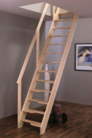 Mlynrske schody so zbradlm SOFTLINE 280x63