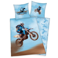 Posten oblieky Motokros blue