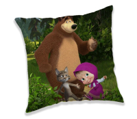Máša a medveï v lese oblieèka na vankúšik