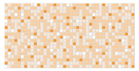 PVC panel Mozaika oranov